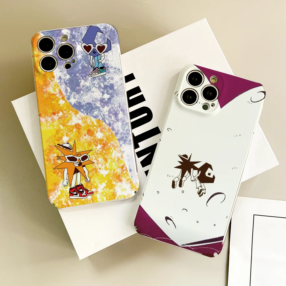 Funda de teléfono Mora p-paraiso FUNDA para IPhone 16 15 14 13 12 11 Plus Pro Max Mini cubiertas de película a juego con orificio preciso