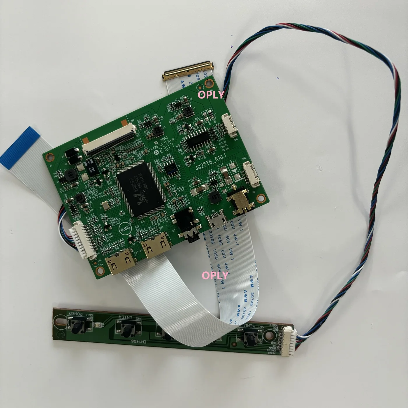 Controller Board for NE140FHM-N44 NE140FHM-N4N NE140FHM-N6L NE140FHM 1920x1080 LED 14 inch micro USB EDP 2 mini HDMI-compatible