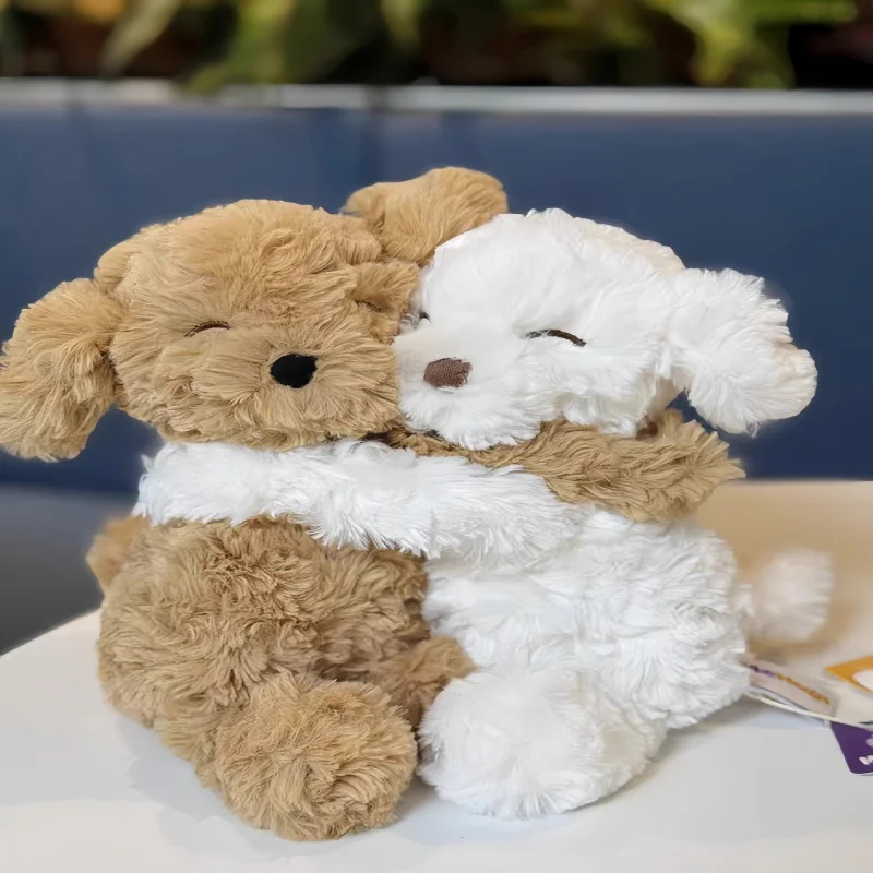 Abraço cachorrinho, raposa, pinguim, travesseiro de aromaterapia, brinquedo de pelúcia, mochila, pingente, presente de casal para homens e mulheres