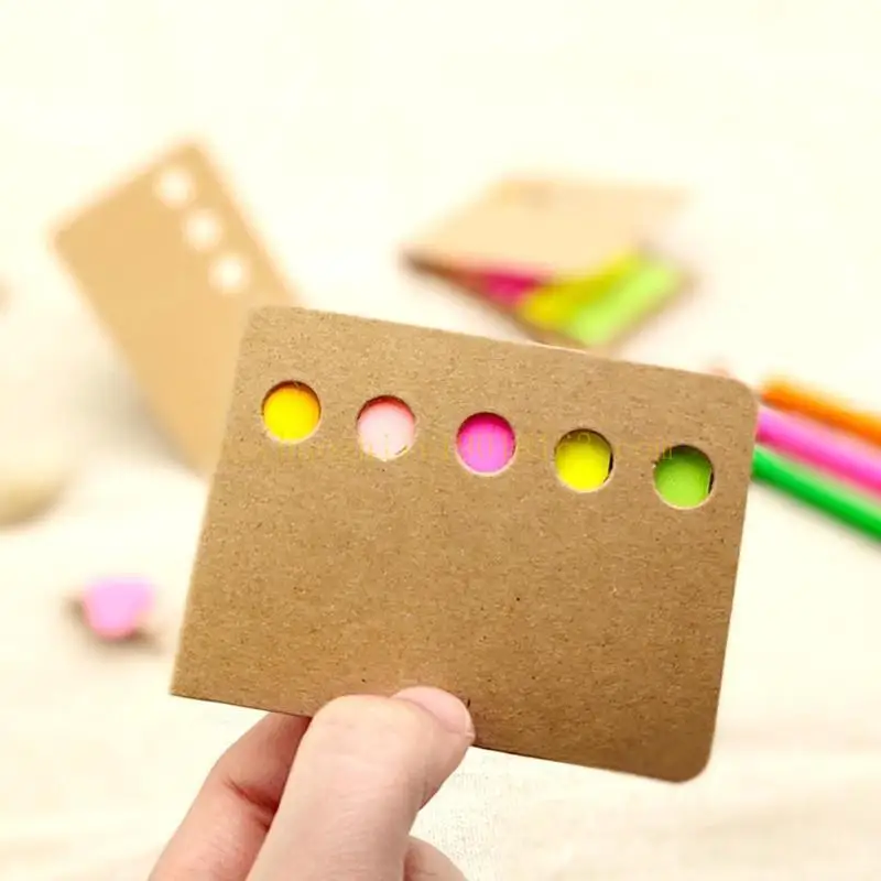 62ka Hinweis Registerkarten farbige Seitenmarkierungen Beschriftungen Sticky Notes Schreibbare Datei Tabs 5 Farben Bar Posts