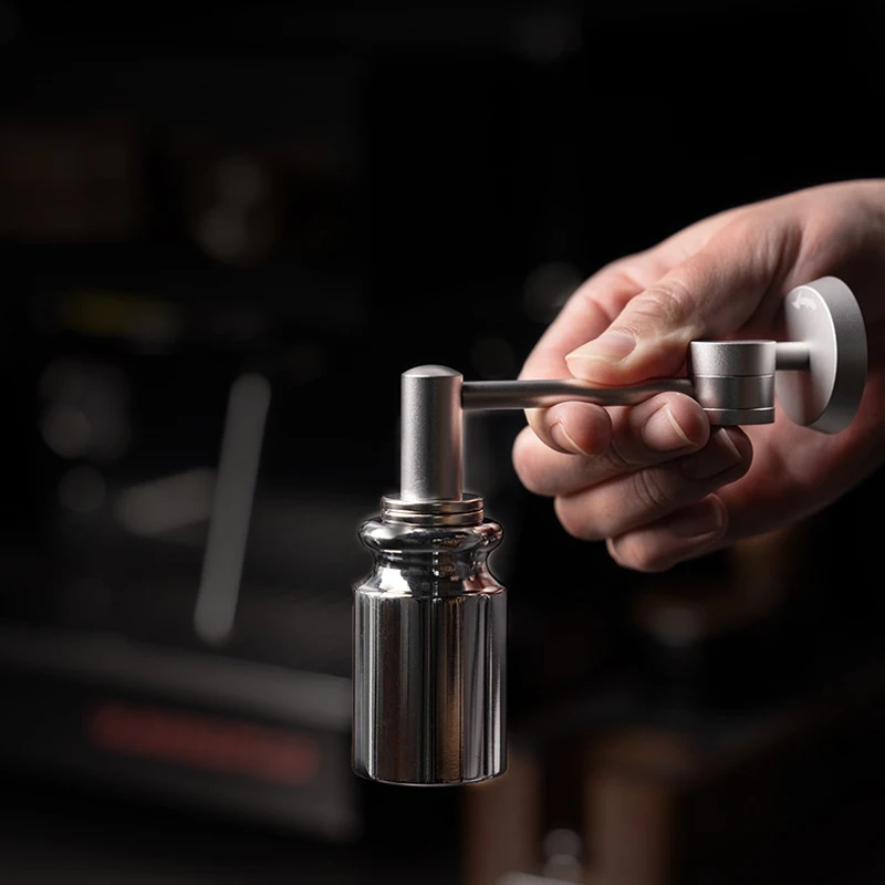 Estante de almacenamiento de filtro de café Universal, red de distribución de agua secundaria, soporte de adsorción automática, utensilios de café, 51-58mm