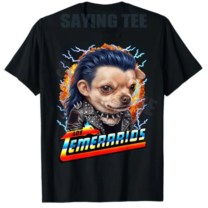 2026 Dog Dad Los Temerarios Funny Dog Meme Mexican Funny Spanish T-Shirt Y2k Humor Tumbados Mexicans Corridos Belicos Saying Tee