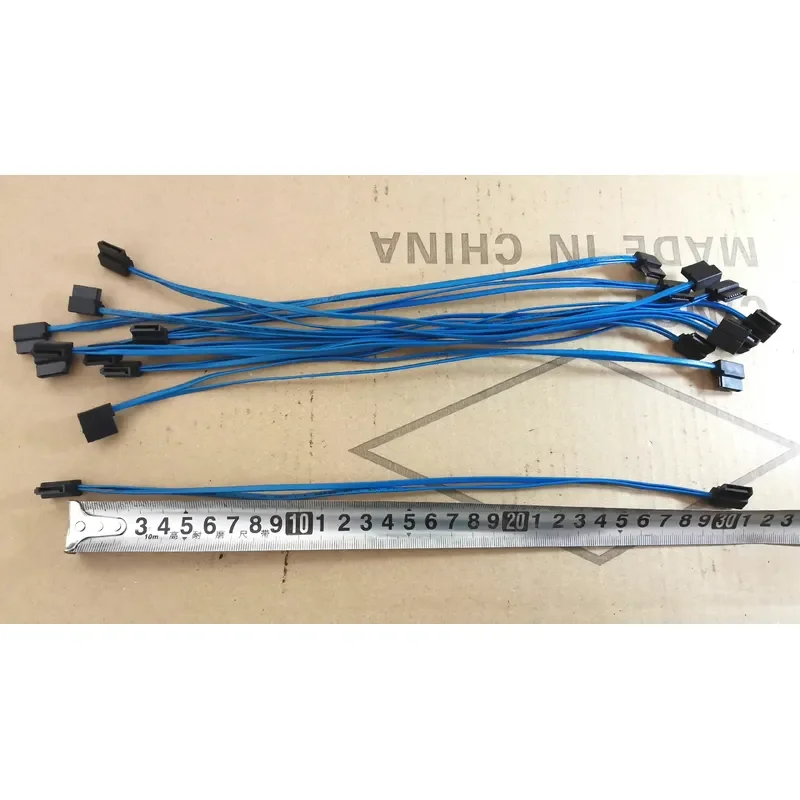 for SATA Cable 30cm Left to Right Curved Data Line
