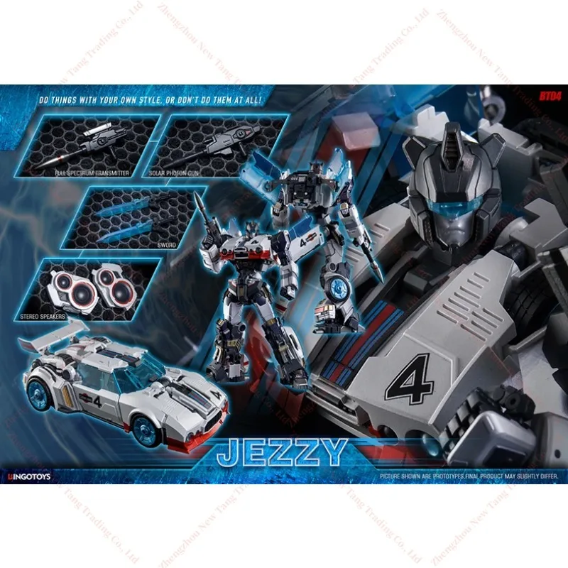 

[Second Batch ] Transformation Bingotoys BT07 BT-07 Jezzy Jazz Car Action Figure Robot