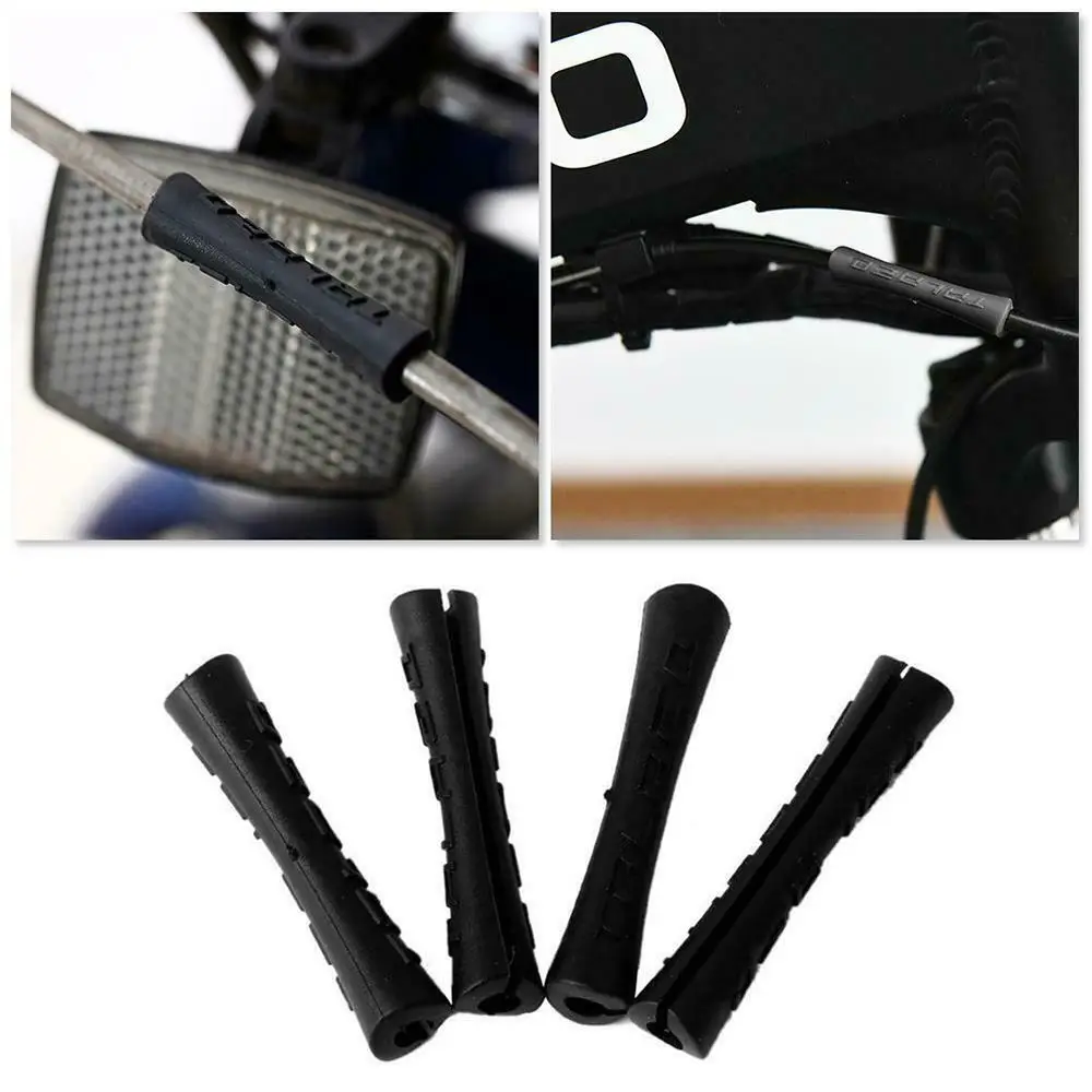 4Pcs Suitable For Mountain Bike Brake Cable And Road Bike Paint Protection Brake And Shifter Cable Opening Protection Sleeve