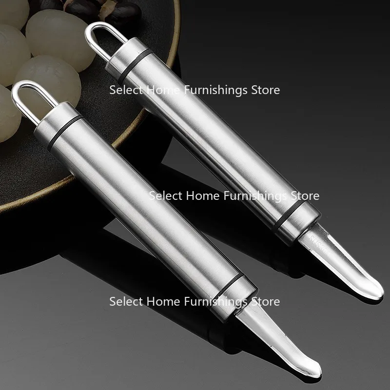 Suitable for Stainless Steel Shrimp Removal Knife Digging Shrimp Back Stomach Core Shell Line Picking Foreign Objects Lychee