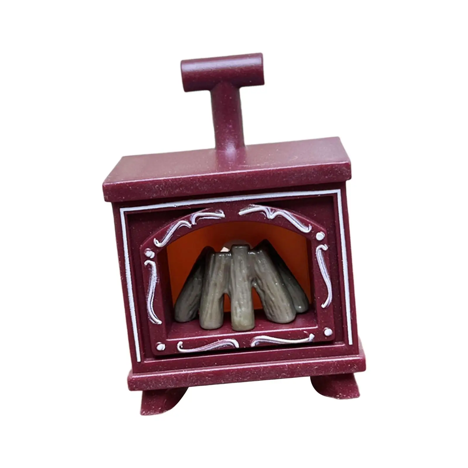 1:12 Scale Dollhouse Fireplace Doll House Decor Multiuse Dollhouse Furniture