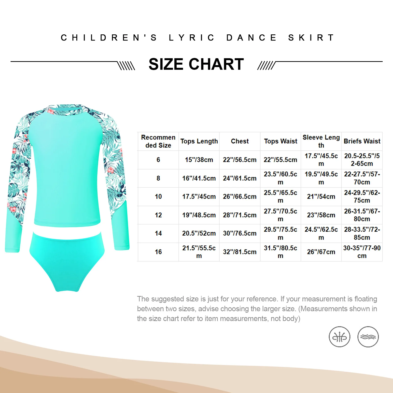 2024New Kids Girls Swimsuit Beachwear Outfits Long Sleeve Tops with Briefs Swimwear Sets for Beach Pool Swimming Bathing Suit