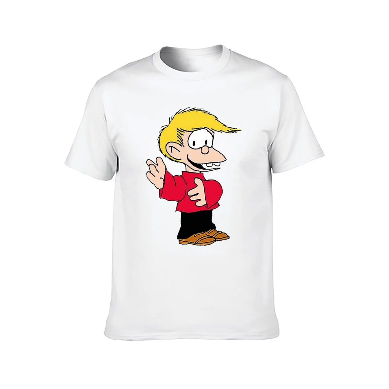Mafalda is a friend of Felipe T-Shirt cotton t shirt man mens graphic t shirts T-Shirt