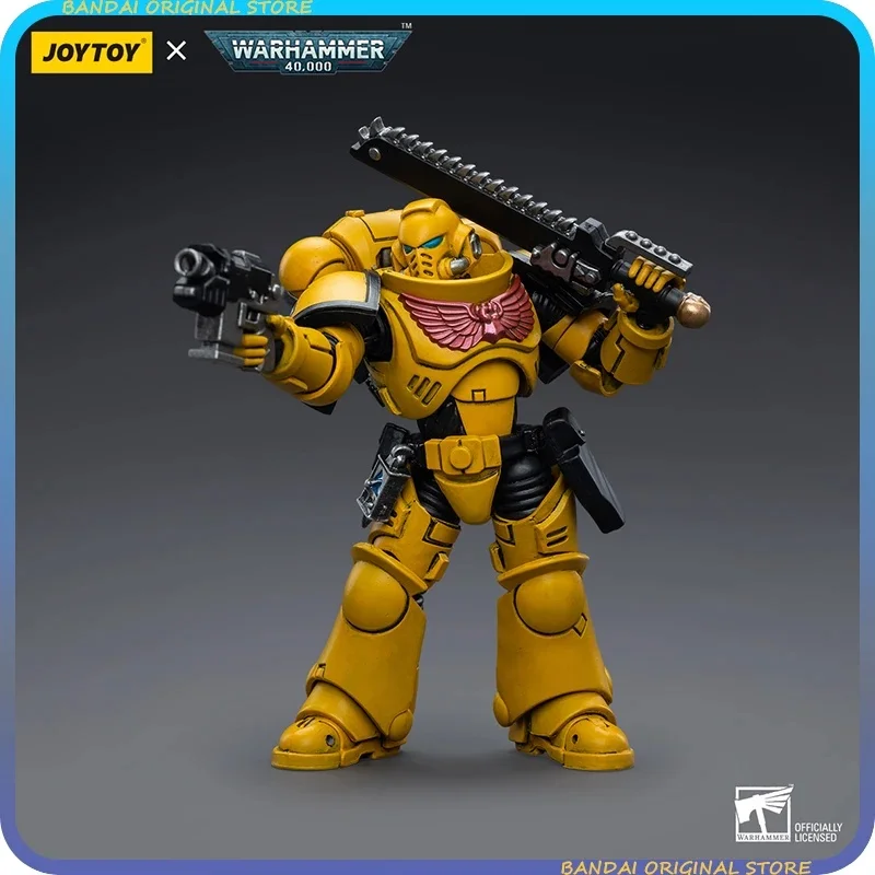 

【IN STOCK】JOYTOY Dark Source Warhammer Imperial Fists Intercessors 1/18 Armour Articulated doll model Collector's Edition Toy