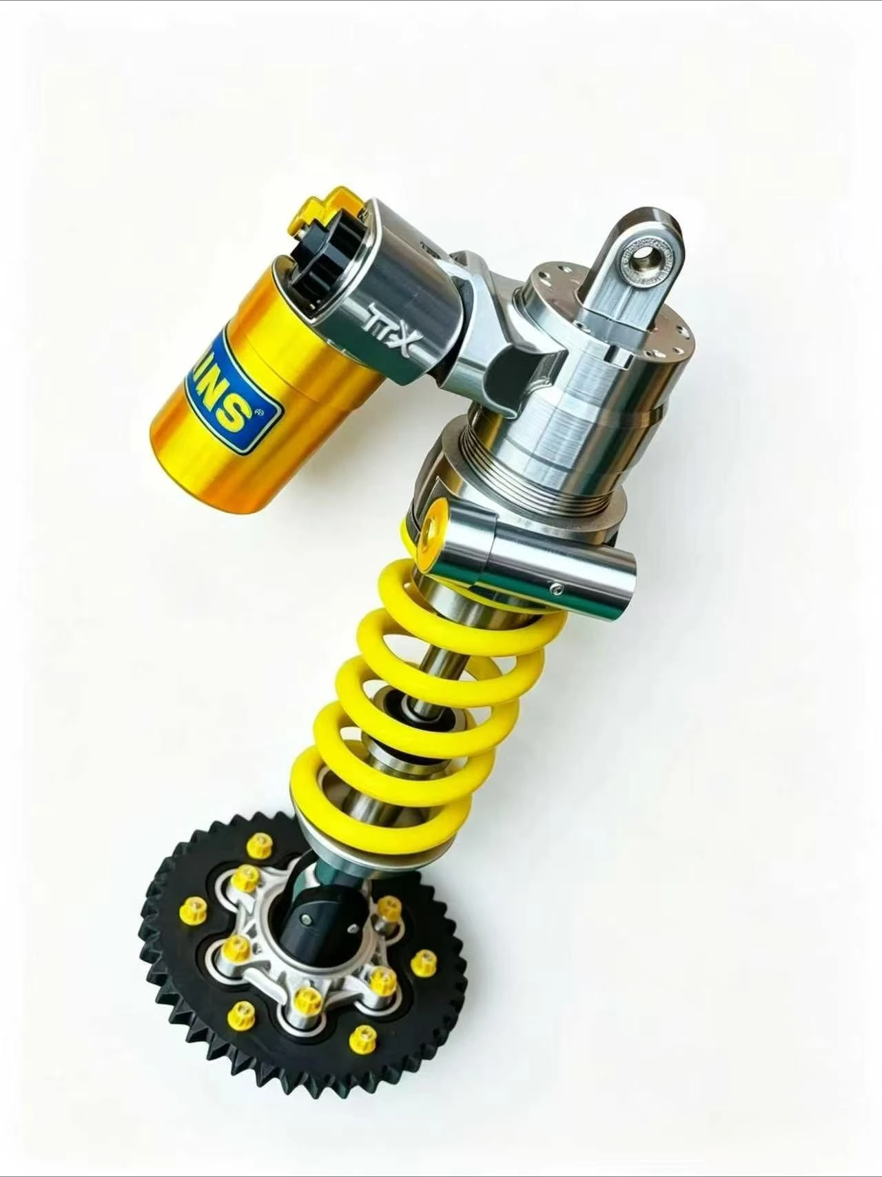 For OHLINS Motorcycle Shock Absorber Lamp DIY Cool Ambient Lighting Car interior decorative accessories ornaments