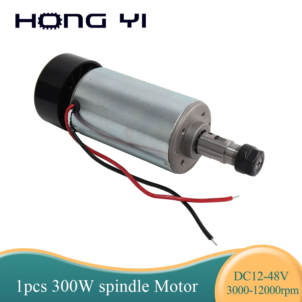 mini spindle motor gravacao milling grind air cooling spindle motor er11 spindle motor dc1248v 12000rpm 300w 01