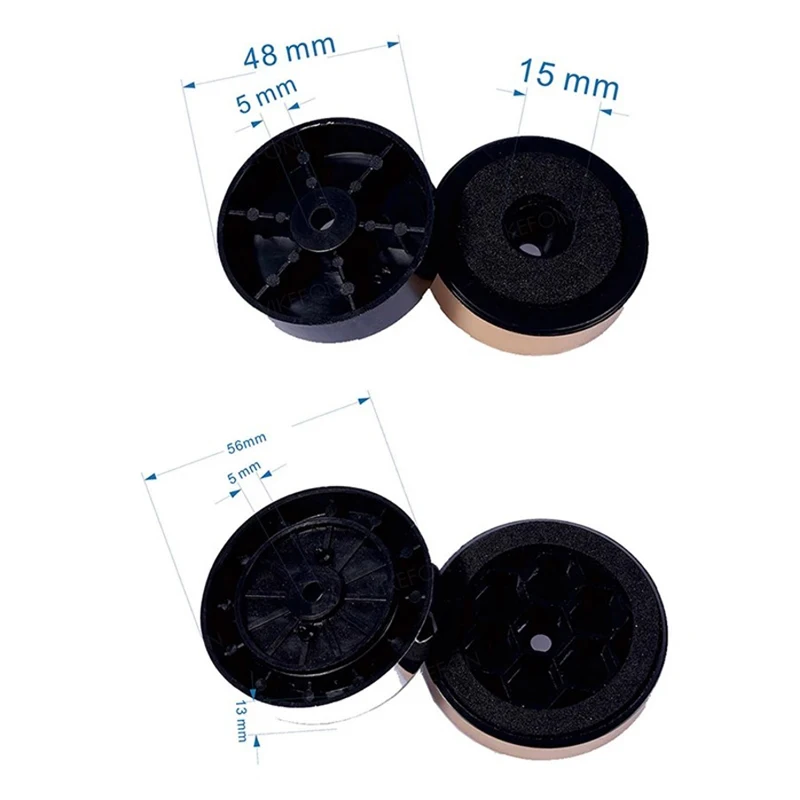 4Pcs Speaker Spikes Stand Parts Active Speakers Accessories DIY  Speaker Stand Feets Audio Active For Home Theater Sound System view 6