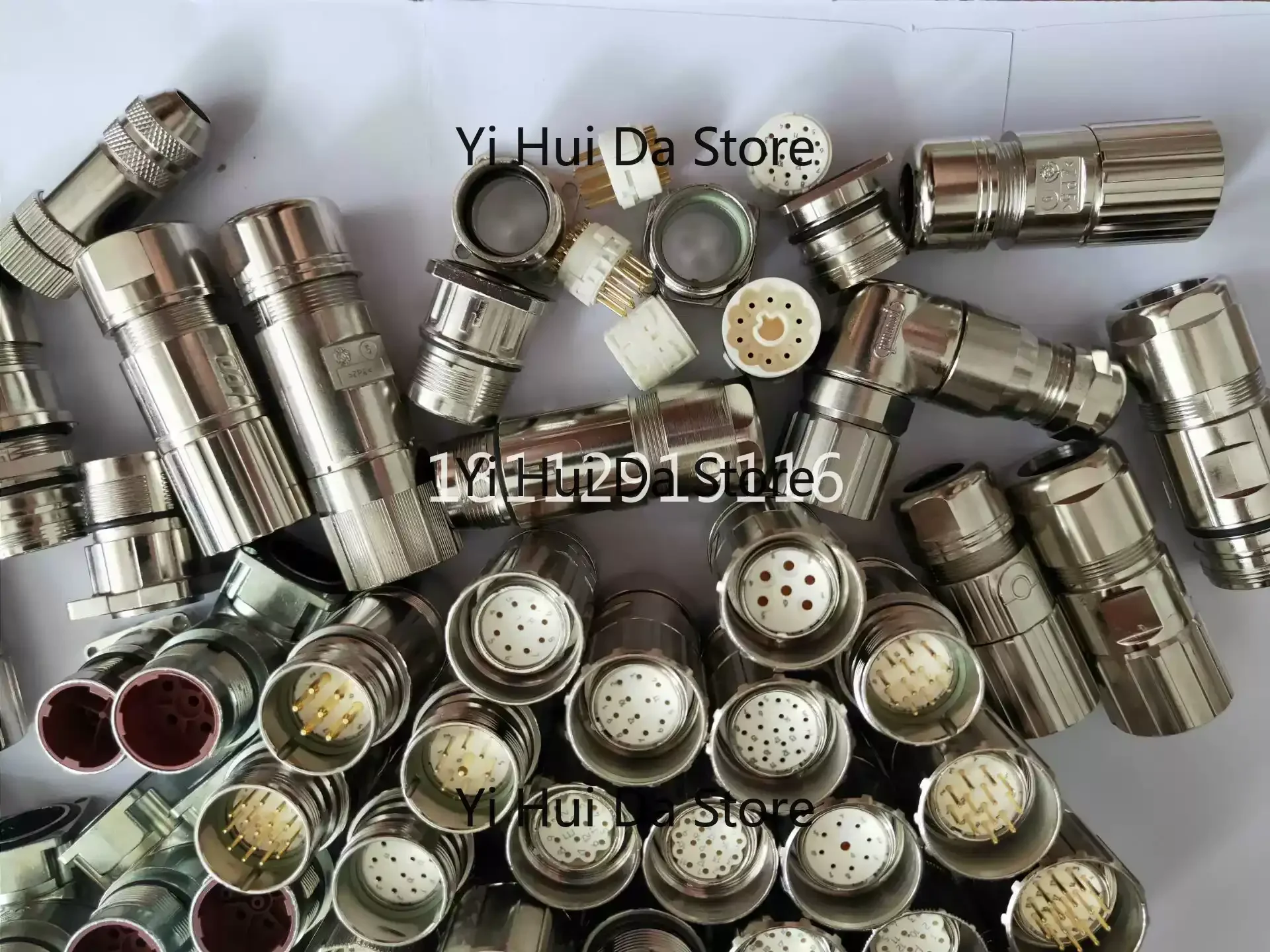 Imported 5 6 7 8 9 10 12 16 19 Pin Servo Motor Plug And Socket Connector