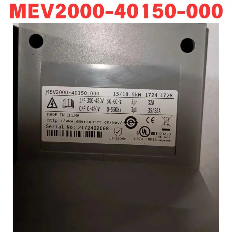 Used OEM disassembled parts MEV2000-40150-000 inverter Functional test OK