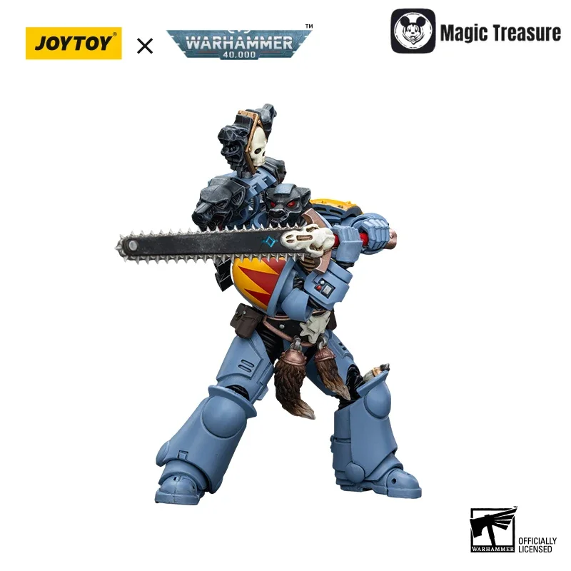 

【В наличии】JOYTOY 1/18 фигурка Warhammer 40K Space Wolf Claw Squad аниме модель игрушка в подарок