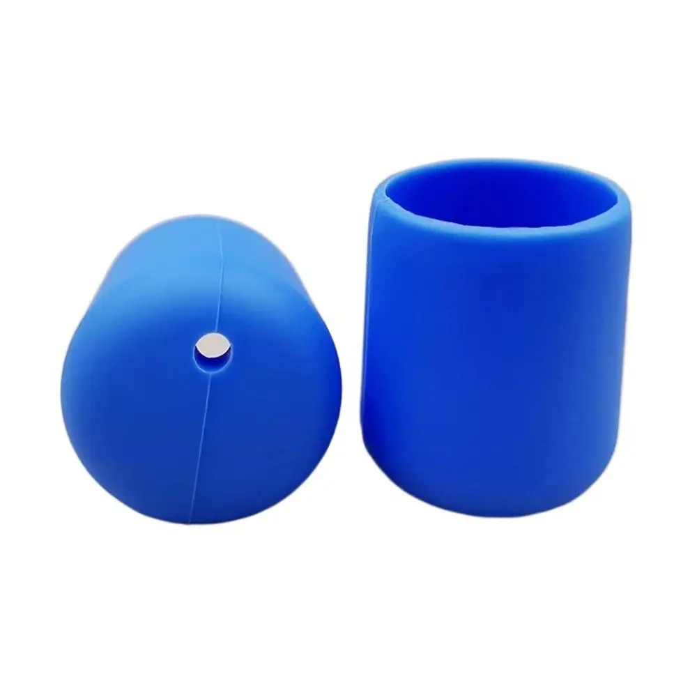 New Silicone Fishing Rod End Cap Strong Elasticity Multiple Colors Fishing Rod Tail Plug Protector Case