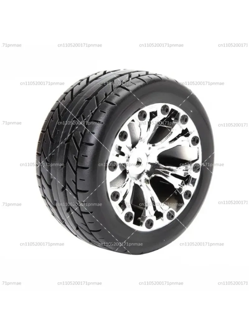 

Soft rim Black 1/2 Offset 12mm Stadium Truck 2.8 for RC Cars, Set of 2