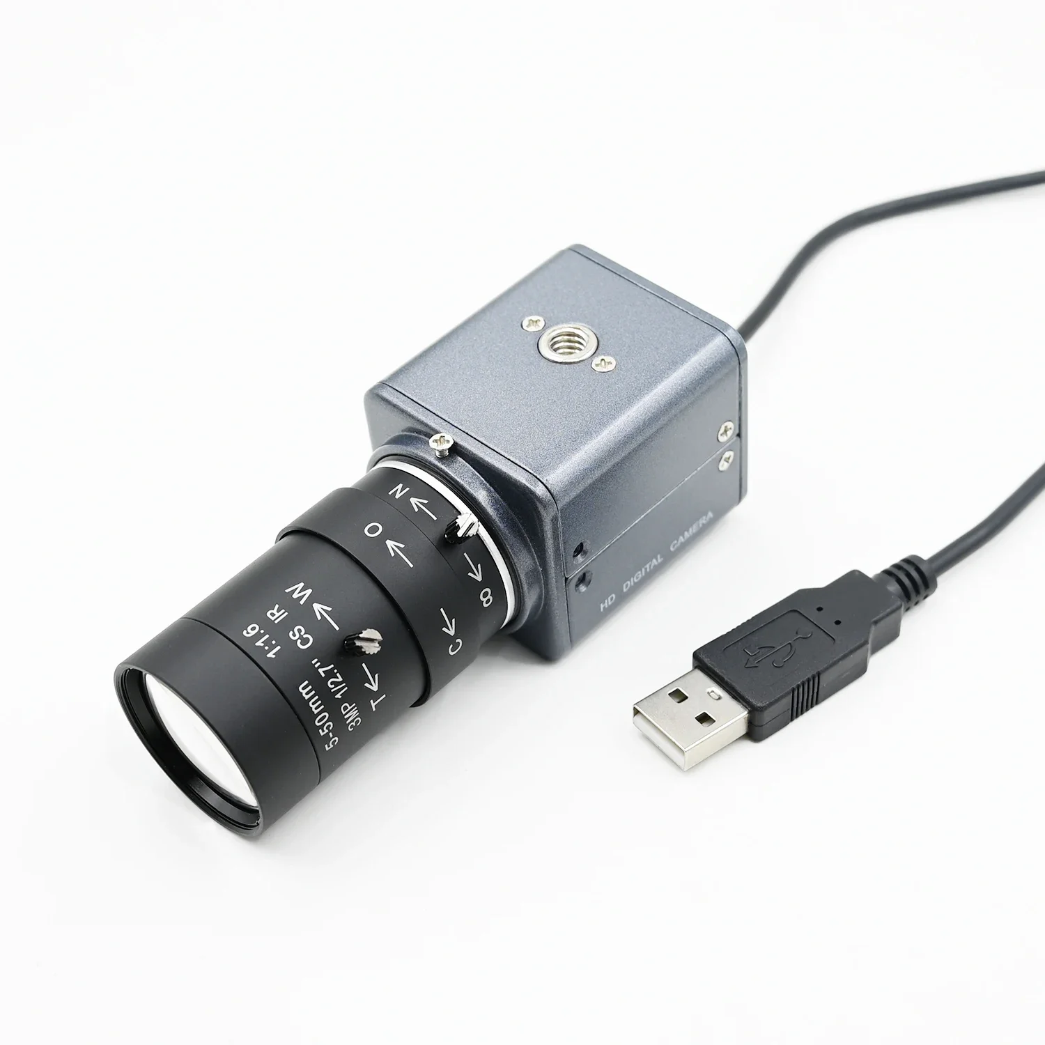 GXIVISION 180fps VGA Global Shutter Monochrome USB-camera, hoge framesnelheid, drivervrij, 640X480, snelle bewegingsopnamen