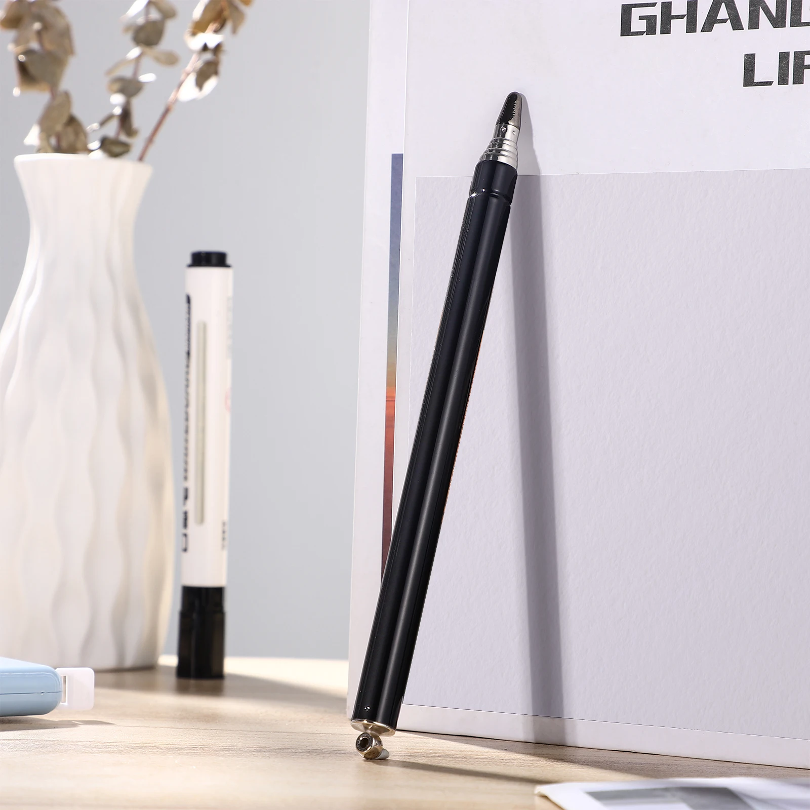 

Retractable Teacher Pointer Stainless Steel Handheld Presenter Whiteboard Optometry Pointer Stick For Lectures Speeches