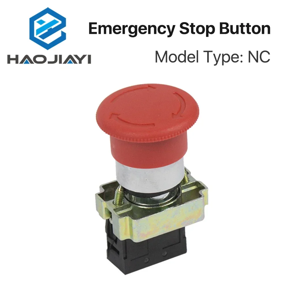 Emergency Stop Button NC for CO2 Laser Engraving Cutting Machine