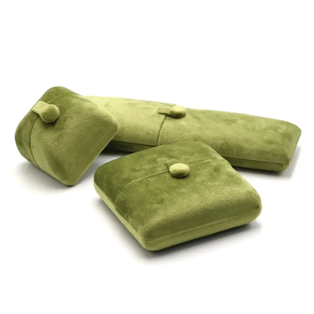 Strukturierte einfarbige Samt-Schmuckschatulle, luxuriöse Vintage-Ringe, Trägerbox, Organizer, Ornamente, Schmuck-Display-Halter, Geschenk