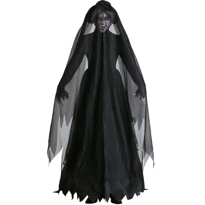 

Uniform For Halloween Adult Horror Ghost Bride Dark Vampire Zombie Bride Costume
