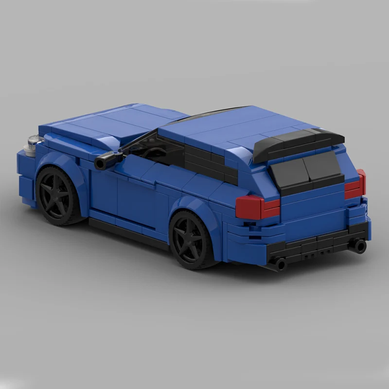 Speed Racing Car Model MOC Building Bricks M140i Compact Sports Car Modular Technology Children Holiday Gifts Assemble Toys Suit