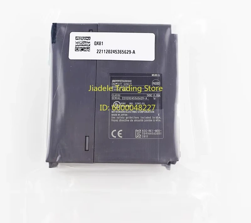 QX81 Japan Q series DC input 32 points DC24V 4m PLC module 24VDC/4mA common cathode 32 points input module QY81P