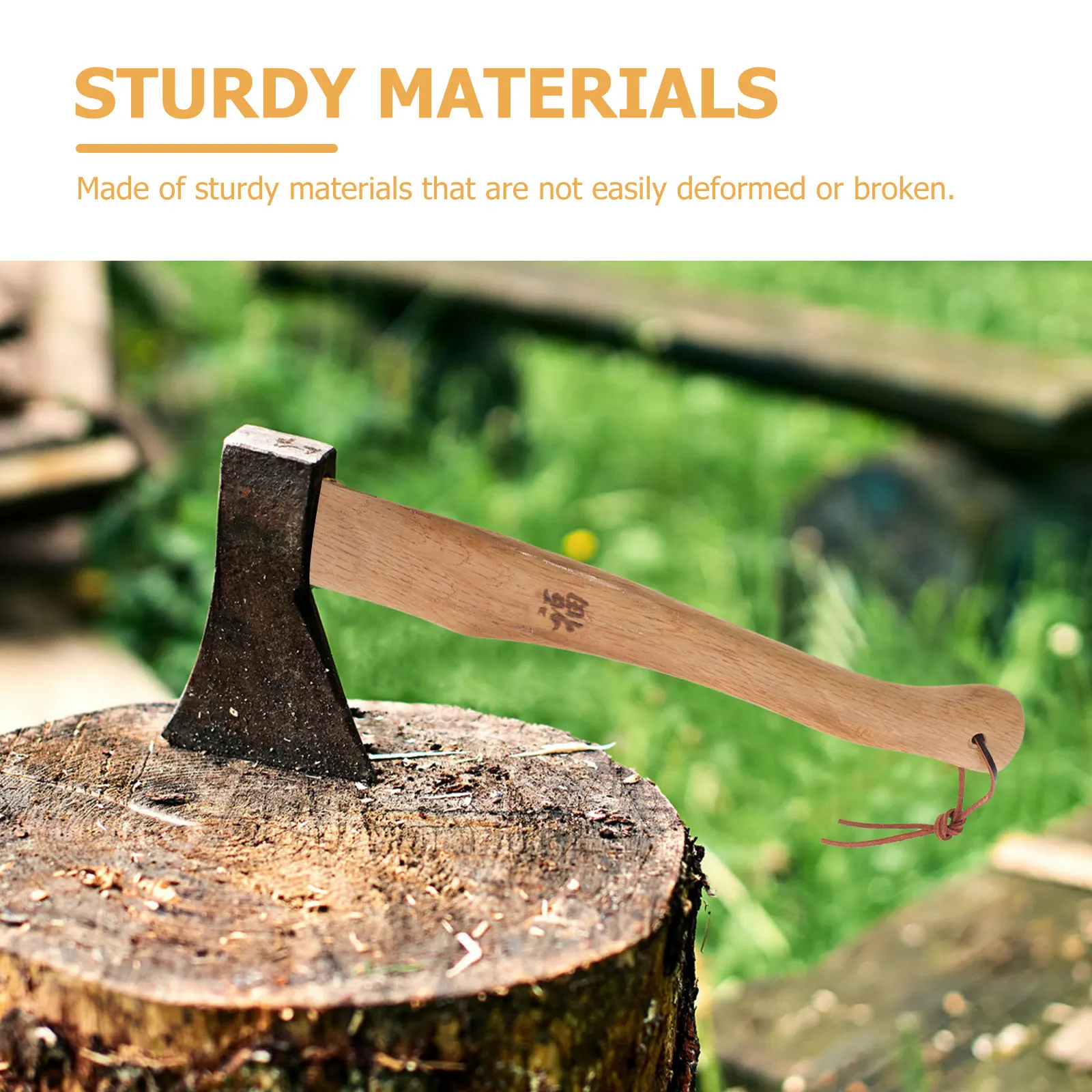 Ergonomic Wooden Axes Handle R - Woodworking Hatchet ulasan dan harga