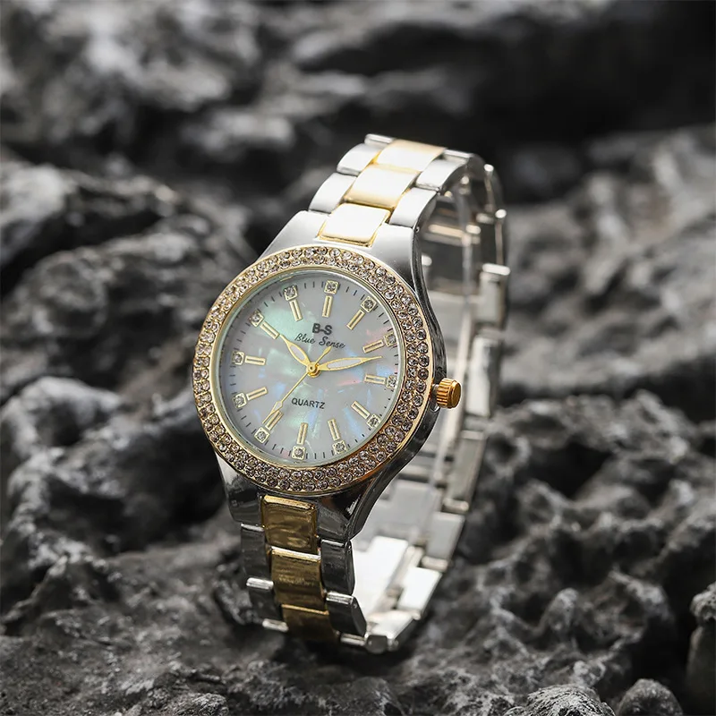 

Fashion Ladies Wrist Watches Dress Gold Watch Women Crystal Diamond Watches Stainless Steel Silver Clock Women Montre Femme