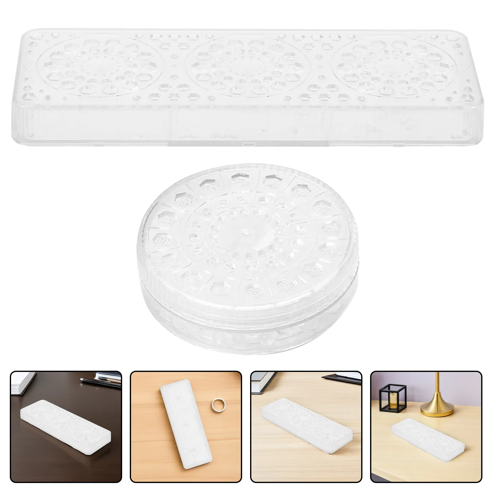 

2 шт. Увлажнители для сигар, аксессуары для хьюмидора, дорожные прозрачные увлажнители, принадлежности для увлажнения сигар