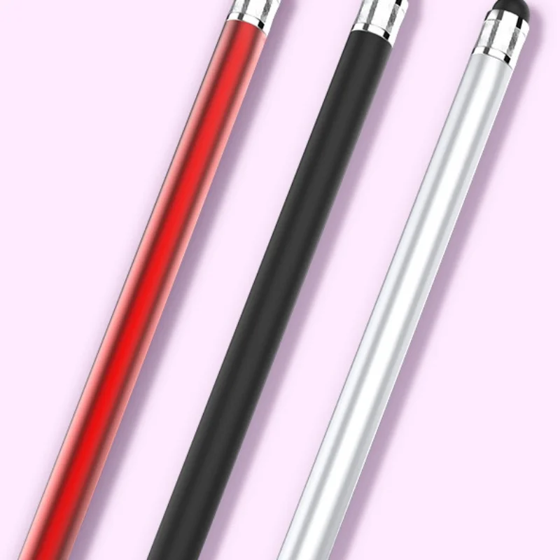 2 in 1 Capacitive Pen Touch Screen Stylus Pencil for Cell Phone Tablet iPad PC Stylus Pencil Multicolor High Precision