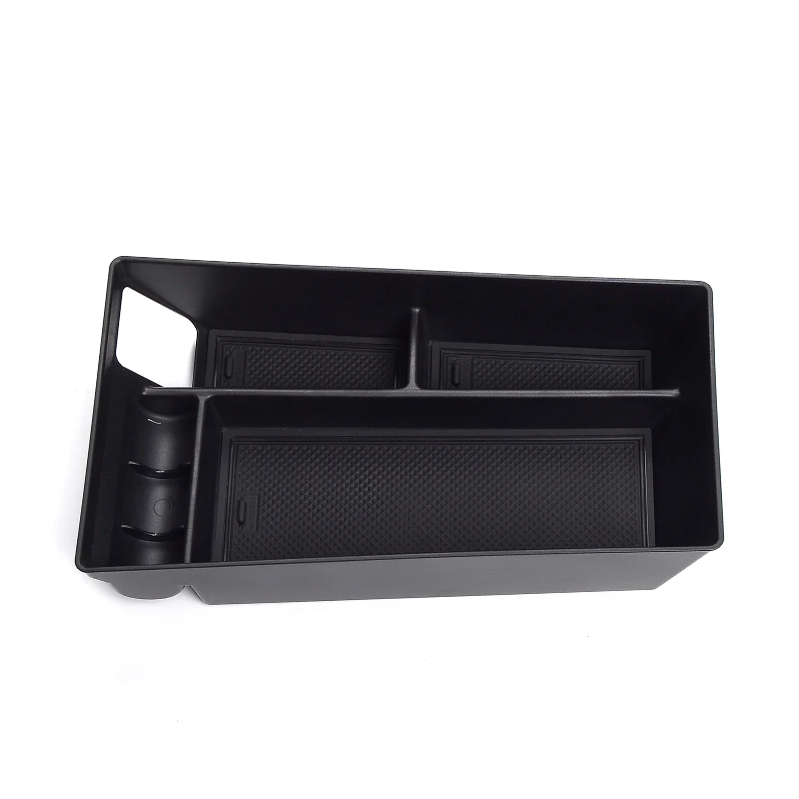for Ford Mustang Mach-E 2021-2023 Center Console Armrest Storage Box Organizer Holder Accessories BLACK
