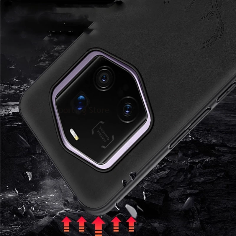 Picture 5: Fundas For Honor Magic7 RSR 3D Cartoon Elk Deer Head Leather Phone Case For Magic 6 RSR PTP-AN20 Soft Silicone TPU Bumper Cover
