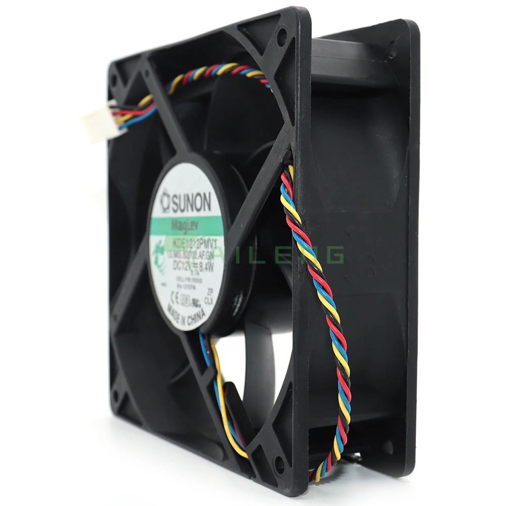 مروحة تبريد صامتة من Sونيون PWM ، KDE1212PMV1 ، DC 12V W ، 0.7A ، 0.5 دورة في الدقيقة ، 12 ، 0.2x120x38mm