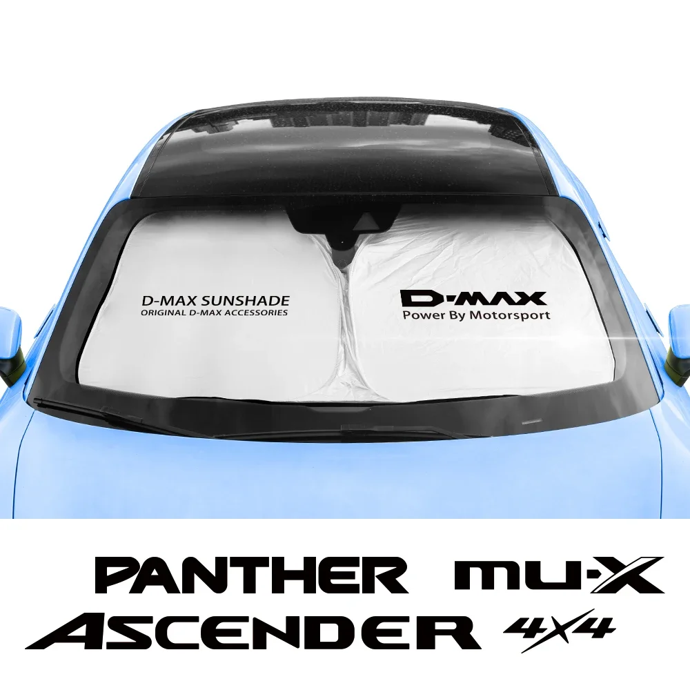 Car Front Windshield Sunshade Cover Window Sun Visor Protector Anti UV Auto Accessories For Isuzu DMAX PANTHER ASCENDER 4X4 MUX