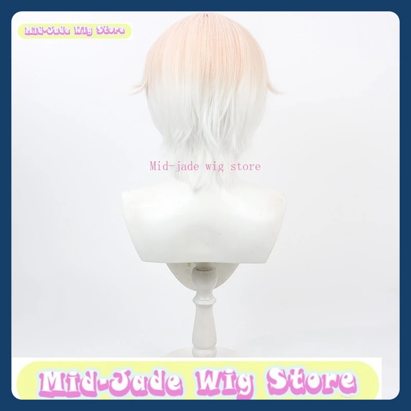 ミッドジェイドウィッグストア罰グレーレイヴンリーハイパーリアルコスプレウィッグアニメゲームロールプレイング人工毛衣装小道具