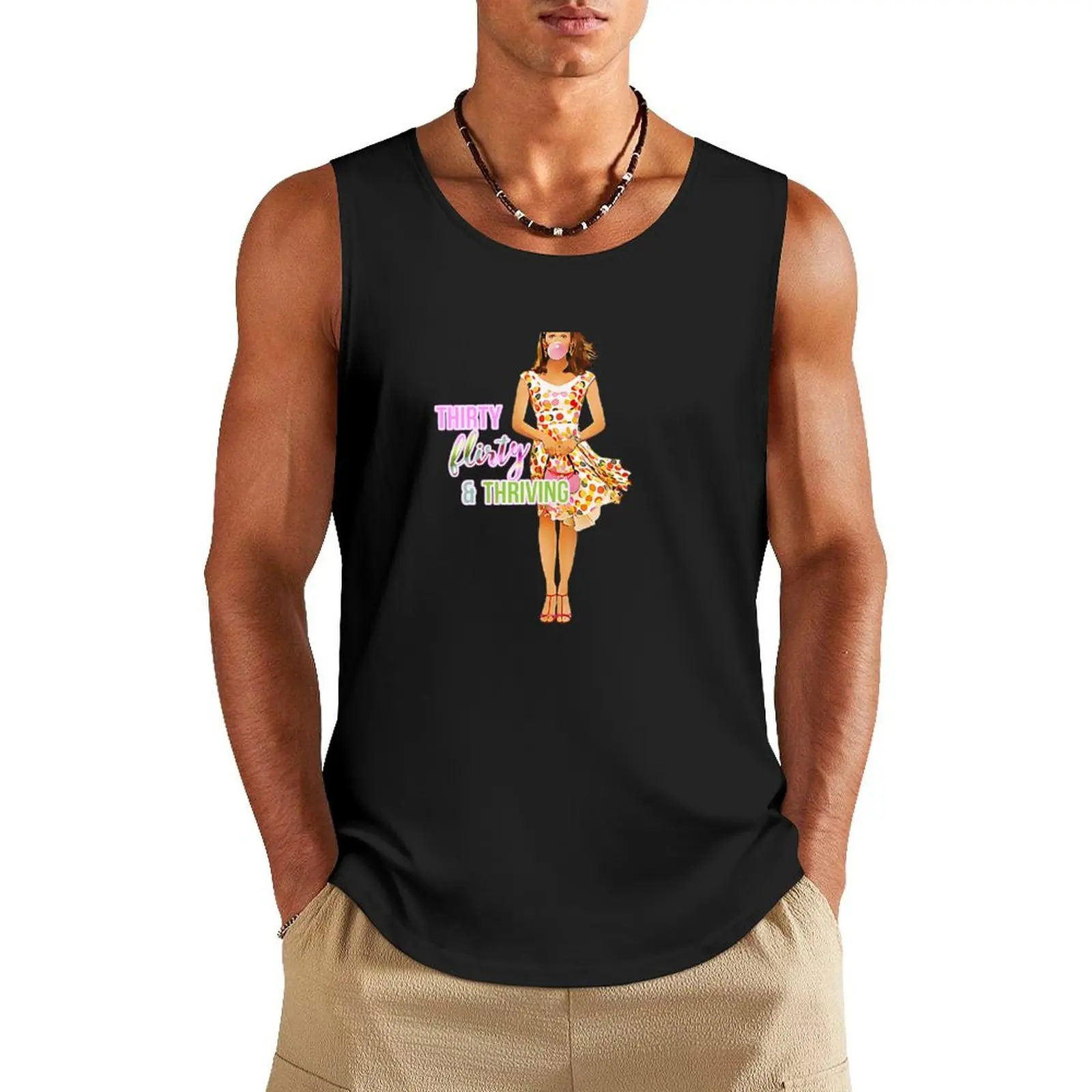 Jenna Rink Tank Top sleeveless gym shirts male Male clothes