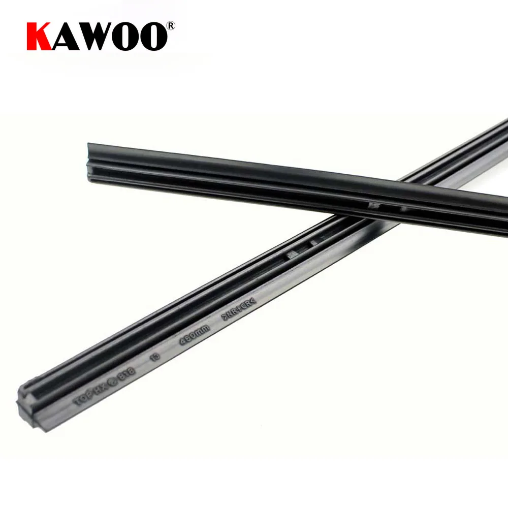 KAWOO Auto Windscreen Car Wiper Blade Strips Vehicle Insert Rubber Strip 14\