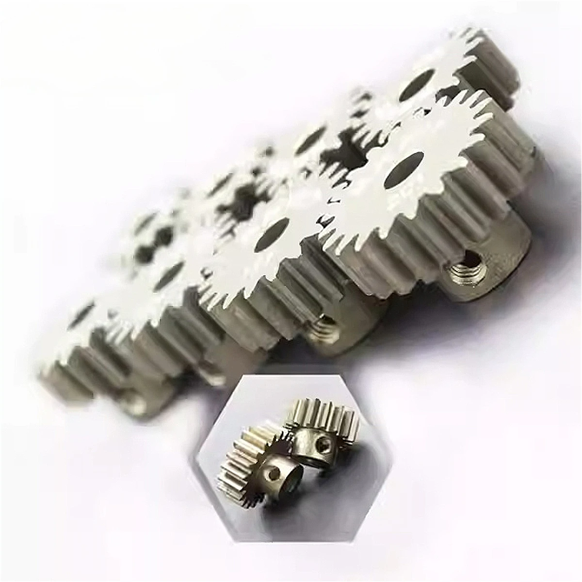 KKPIT-Motor teeth - M1 module 5mm aperture -7075 aluminum ultra light