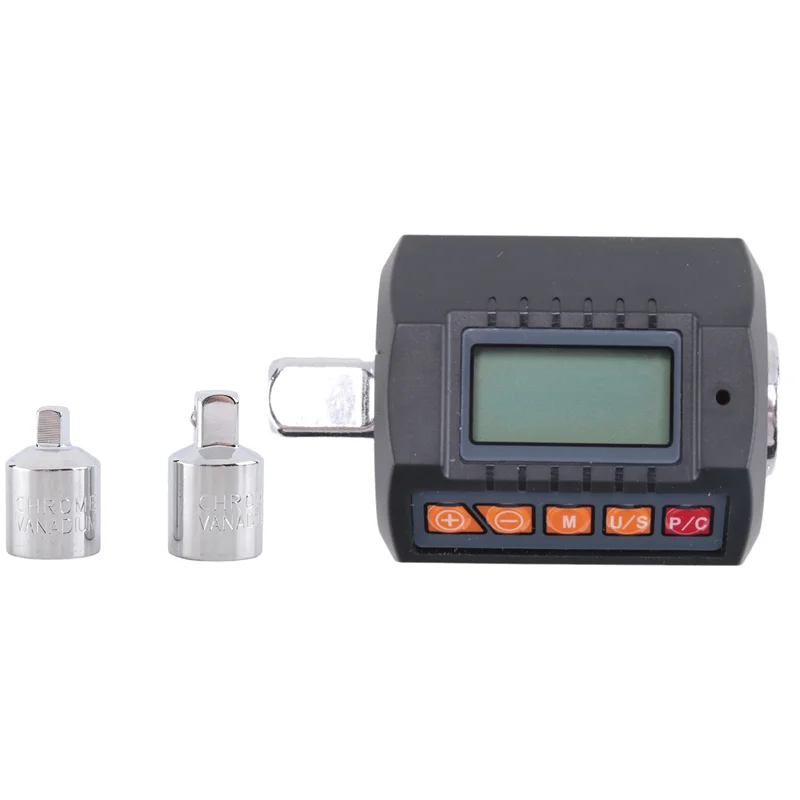 AD23-デジタル表示トルクメーターレンチテスター 3/8インチ＆1/4インチ高精度トルクユニット 車修理用 340Nm 簡単操作