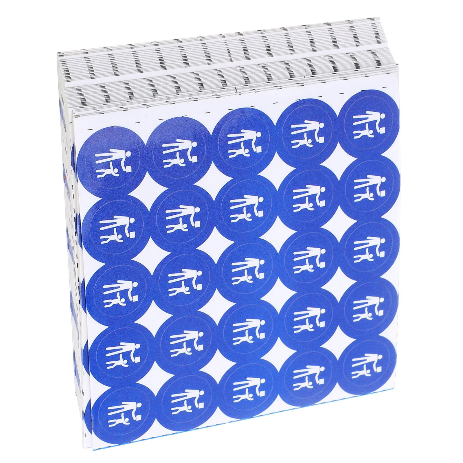 

1000 Pcs Button Sticker Stickers Keep Away Copper Plate Caution Child