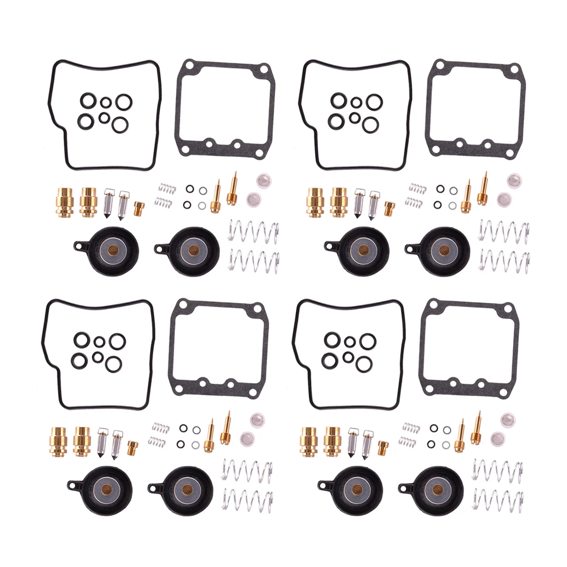 

4 комплекта ремонтных комплектов карбюратора, подходят для Suzuki VS1400 VS800GL VZ800 1997 1998 1999 2000 2001 2002-2004