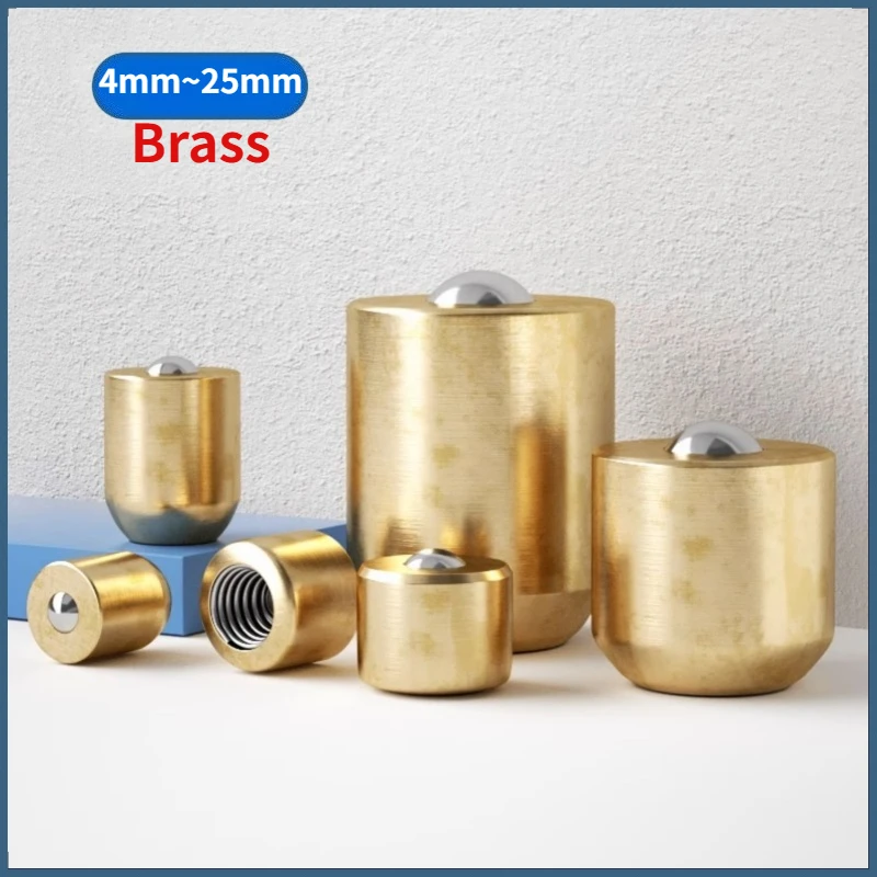 Beicai 1~20pcs 4 5 6 8 10 12 14 16 25mm Press Fit Ball Oiler Brass Push Button Oiler For Gas Engine Motor Oil Grease Oil Cup