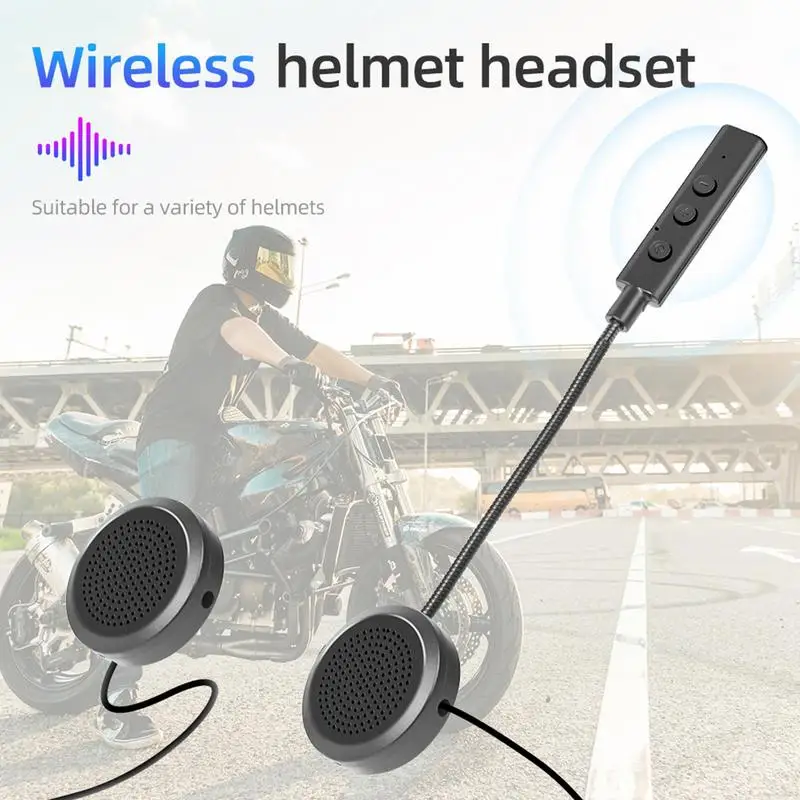 Motorcycle Headset Stereo Blue Tooth Hands Free Call Riding Headphone Anti Interference Motor Bike Handsfree Call For Motorbikes