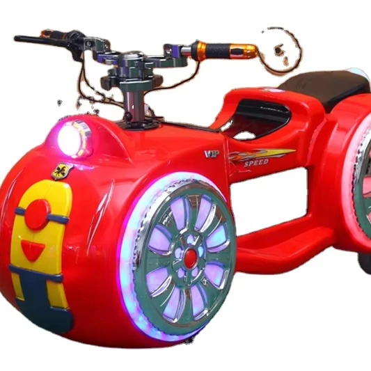 

Children's LED Battery Toy Car Bumper Car Swing Machine for 6+ Years Old for Amusement Park Rides