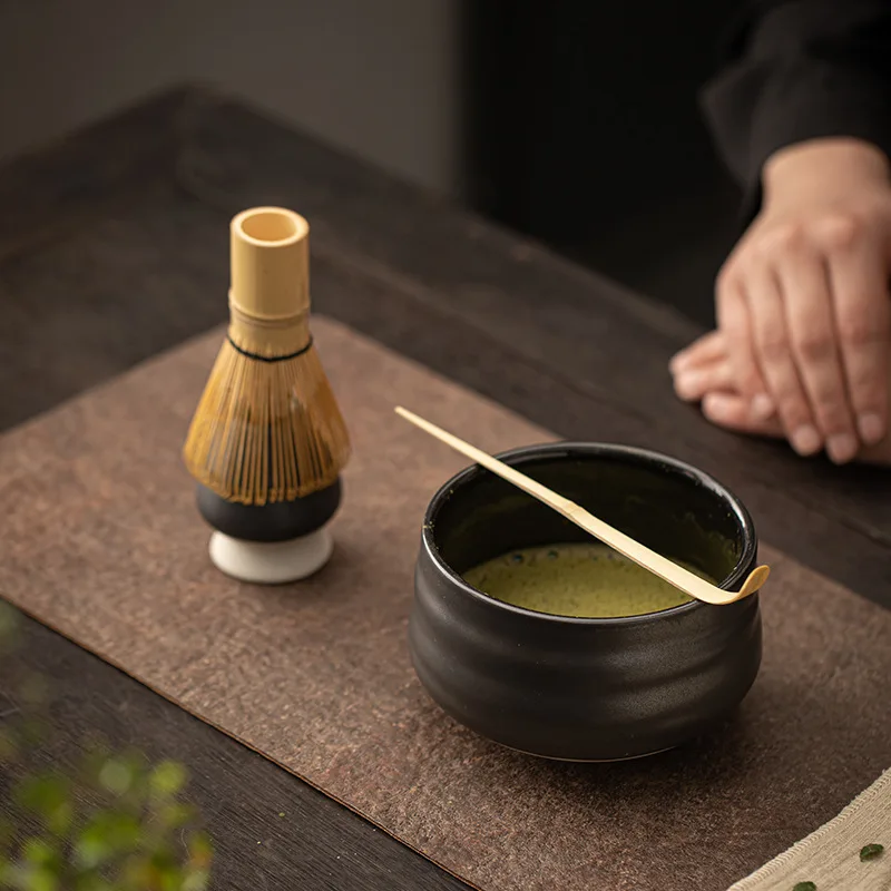 

Чайная посуда Matcha Tools Японская церемония Matcha Костюм Венчик Matcha Зеленый чай Chasen Держатель Подставка Чаши Поднос Аксессуары для тарелок