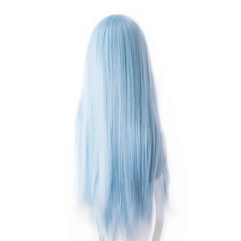Uma maca dos ursos naquela época eu reencarnei como um cosplay Rimuru Tempest Blue Wig Tensei shitara Slime Dat 2025 Novo