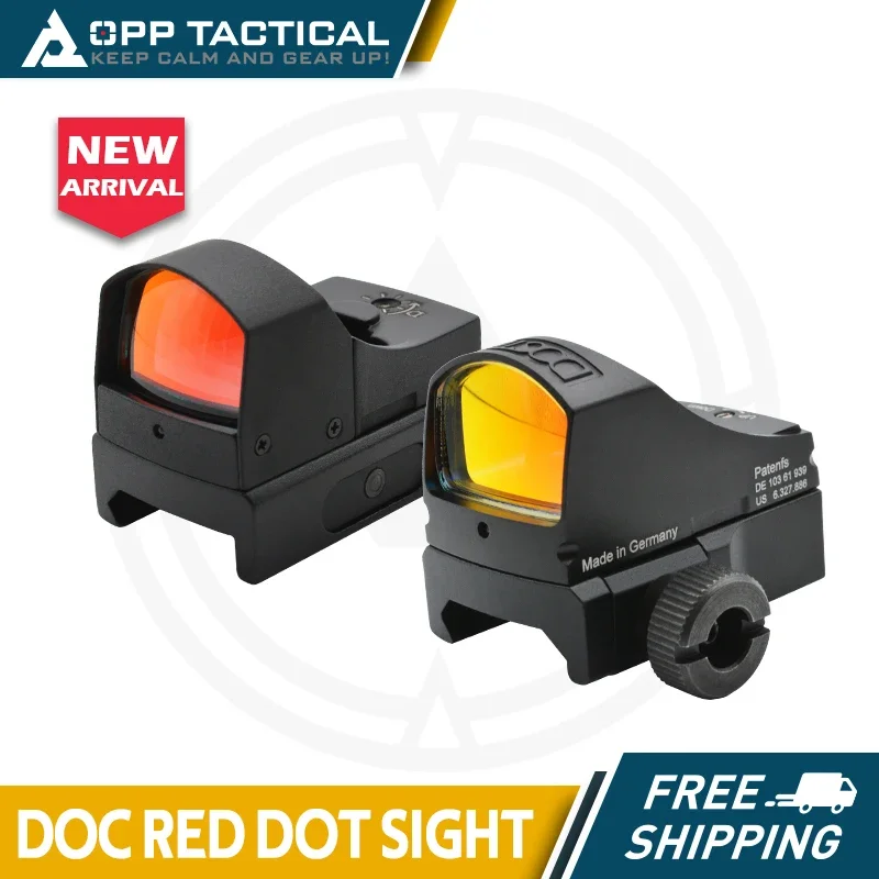 

Прицел Docter Reflex Optics Red Dot Sight MS01 Red Dot III 3,5MOA с полной маркировкой для охоты и тактиков